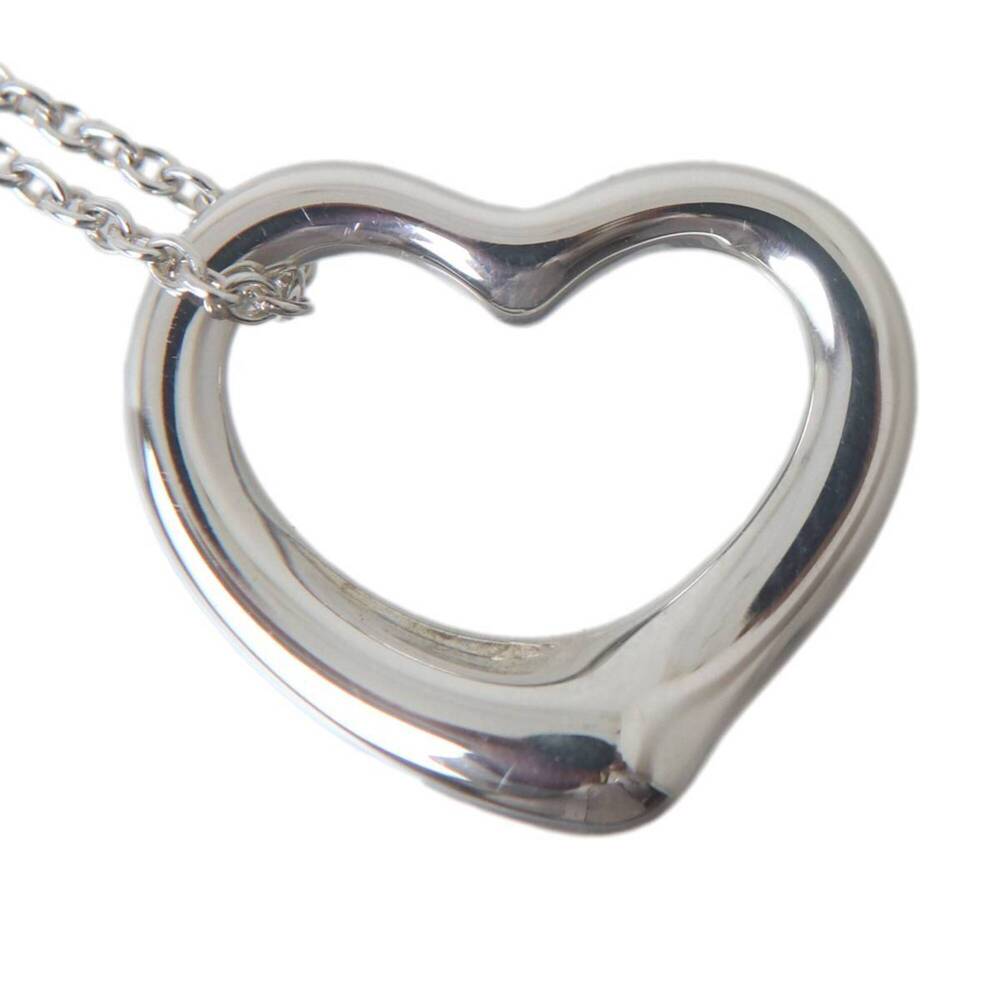 Tiffany & Co. Heart Necklace, Sv925 Sterling Silver, Neck Circumference: Appr... - Picture 3 of 6